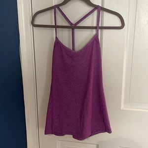 Lorna Jane purple tank top size medium